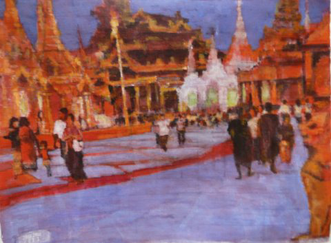 Shwedagon 1 (Red)