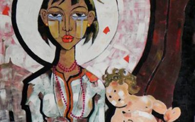 Mother with baby – Zwe Yan Naing